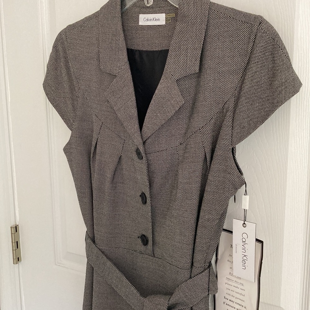 Calvin Klein dress size 12P NWT - Picture 5 of 6
